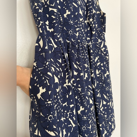 Zara Blue A-Line Dress - Picture 3 of 15